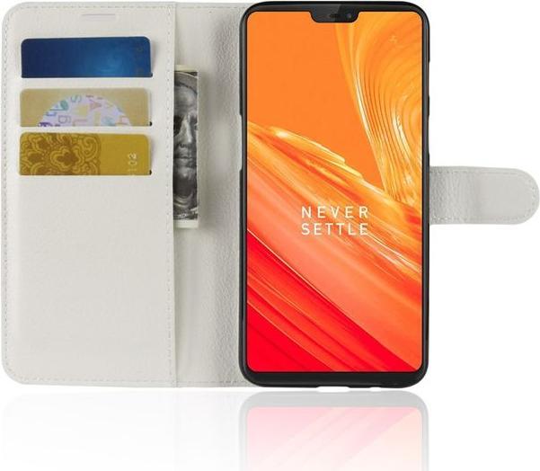 Productafbeelding MU Classic Litchi Leren Boekomslag Serie (OnePlus 6)