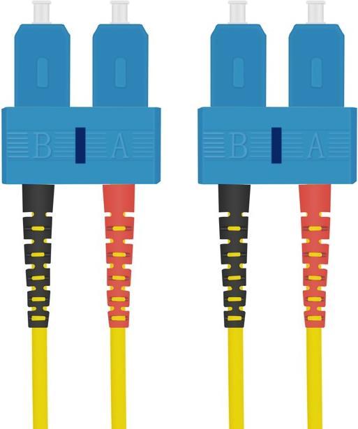Actual product image Helos Fiber optic patch cable (CAT6, 10 m)