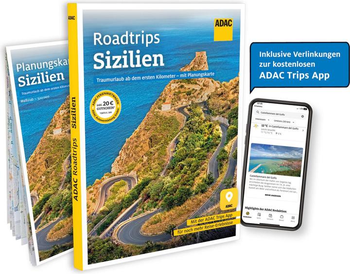 Actual product image Roadtrips - Sizilien (German, Carsten Drecoll, 2023)