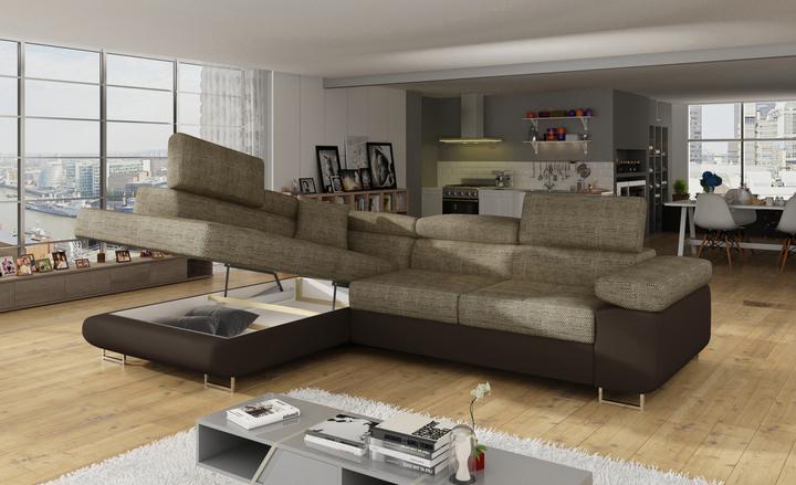 Actual product image ELTAP Anton (Corner sofa, 4-seater, Sofa bed)