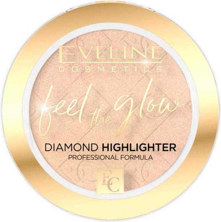 Image du produit Eveline Feel the Glow Poudre de mise en lumière n ° 01 1pc (01 4,2g, Highlighter, 4.20 g)