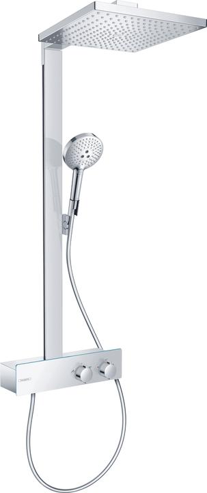 Produktbild hansgrohe HG Showerpipe Raindance E 300 1jet m ShowerTablet 350 chr 9 l/min EcoSmart