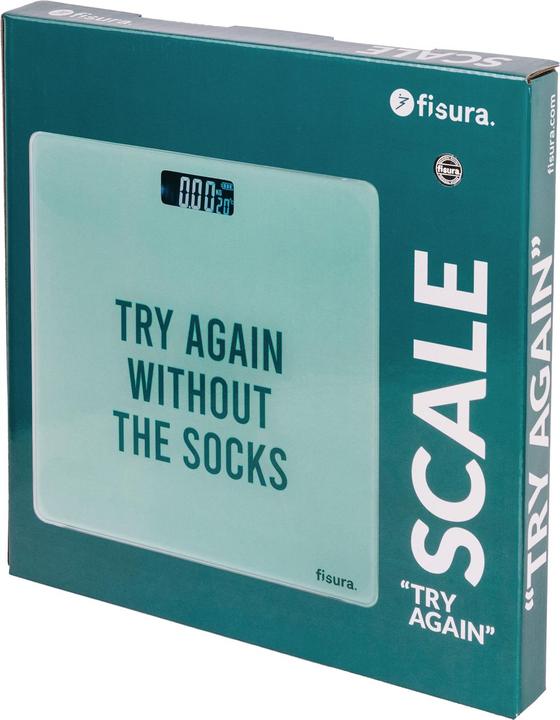 Produktbild Fisura Waage Try again without the socks (180 kg)