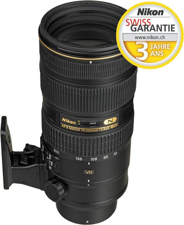 Productafbeelding Nikon AF-S 70-200mm, f/2.8G ED VR II (Nikon F, Volledig formaat)