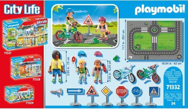 Immagine prodotto Playmobil Corso di bicicletta (71332, Playmobil City Life)