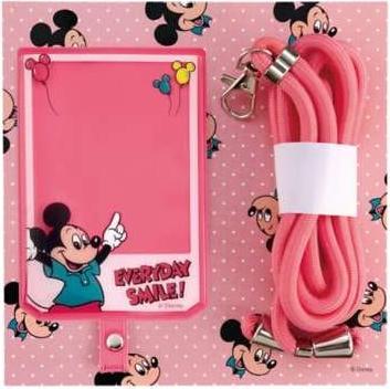 Actual product image Disney Store Club - Tinker Bell bag with drawstring in glittering mirror and satin