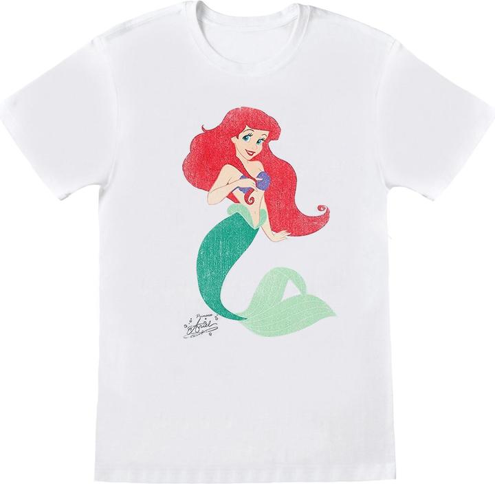 Disney Princess TShirt Ariel Baumwolle Klassisch Mädchen (152, 158)