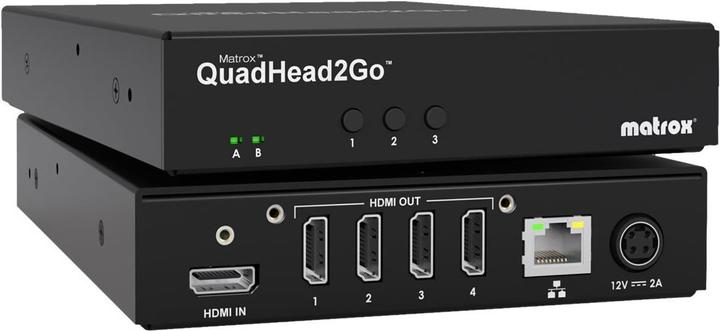 Actual product image Matrox QuadHead2Go 4K Q155 (HDMI/HDMI)