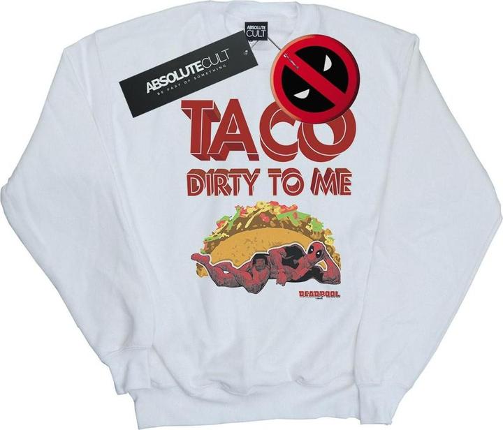 Deadpool Taco Dirty To Me Sweatshirt (M)