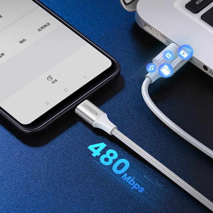 Productafbeelding Ugreen USB C - USB A (1 m, USB 2.0)