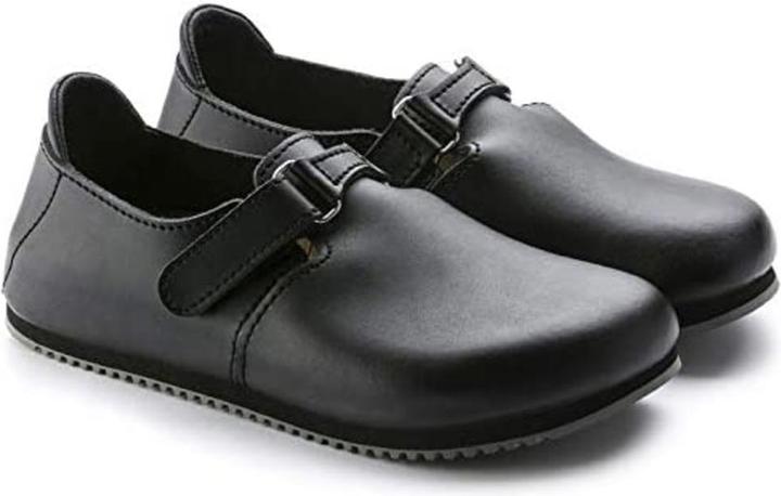 Produktbild Birkenstock Clog Linz Superlauf, Naturleder, schwarz, schmal, Grösse 41 (41)