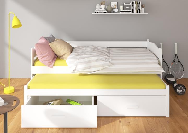 Image du produit ADRK Furniture Lit double avec matelas TIARRO 180x80 (180 x 80 cm)