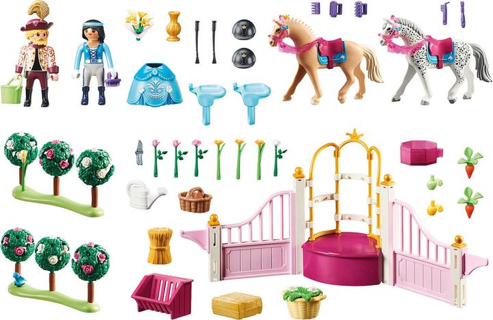 Produktbild Playmobil Reitunterricht im Pferdestall (70450, Playmobil Princess)