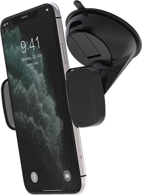 Actual product image Devia car holder ES049 black with suction cup