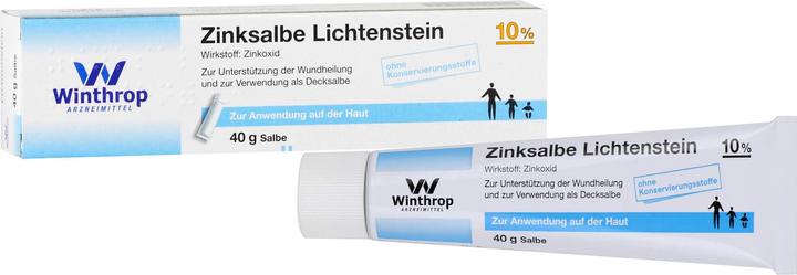 Actual product image Zentiva Zinc ointment Lichtenstein, 40 g ointment