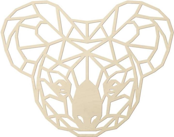 Produktbild Trenddeko Origami Koala (40 x 31 cm)