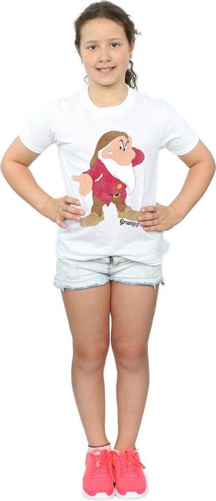 Produktbild Disney Snow White And The Seven Dwarves Classic Grumpy TShirt Mädchen (140, 146)