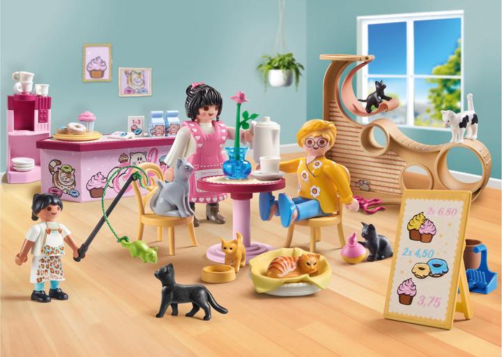 Image du produit Playmobil Café des chats (71744, Playmobil Ma vie)