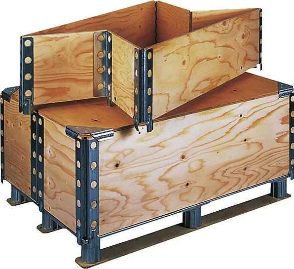 Image du produit kaiserkraft Rehausse flow, pliable deux fois, en bois, dimensions européennes, hauteur 400