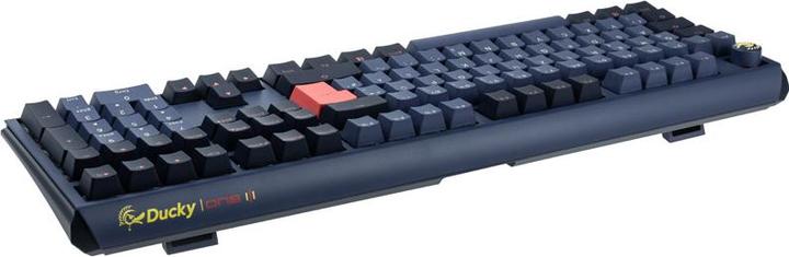 Produktbild Ducky One 3 Cosmic Blue Gaming Tastatur, RGB LED - MX-Blue (DE, Kabelgebunden)