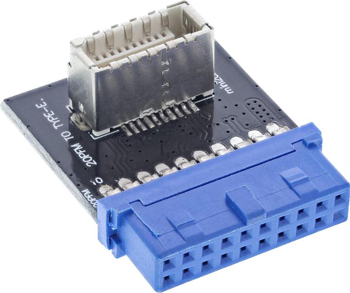 Image du produit InLine ® Adaptateur interne USB 3.0 vers USB 3.1 en façade Key-B
