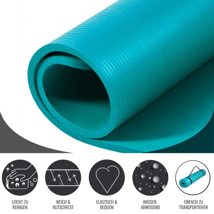 Produktbild Gorilla Sports Yogamatte (15 mm)