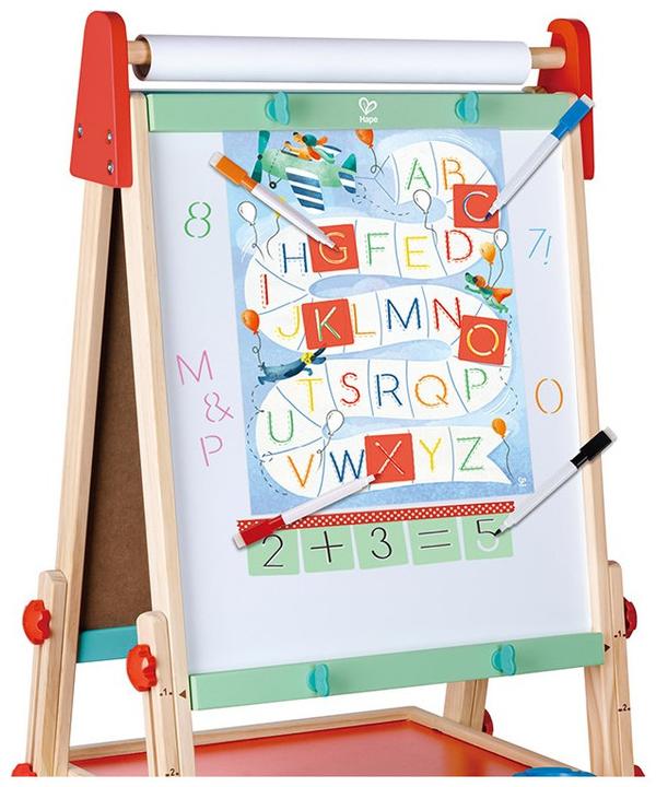 Actual product image Hape ABC and Numbers Stencils
