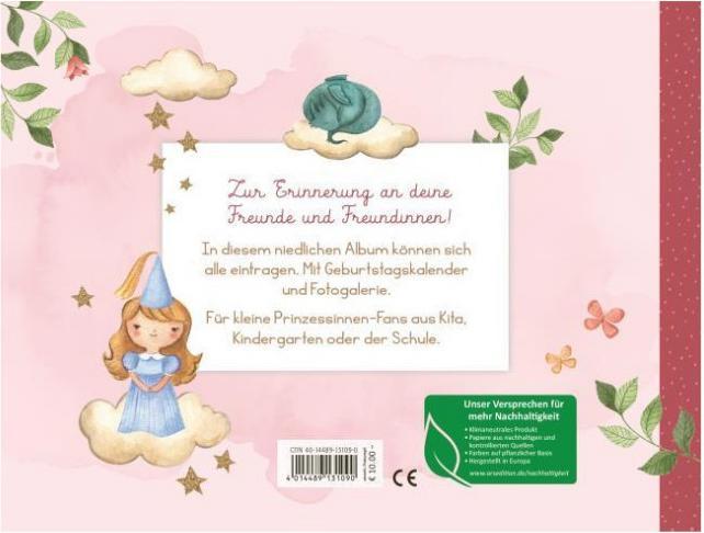 Produktbild Freundebuch - Prinzessin (Deutsch, 2023)