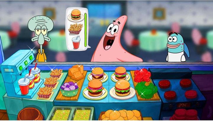 Actual product image Nighthawk Interactive SpongeBob: Crispy Cooking Duel - Extra Crispy Edition (Switch, DE)