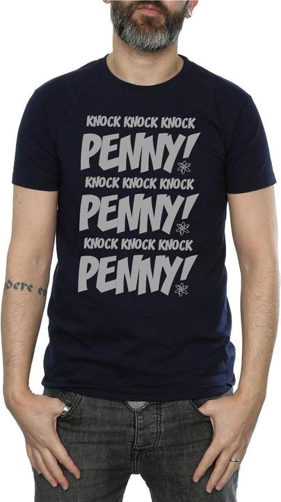 Immagine prodotto Dam Maglietta Uomo Sheldon Knock Knock Penny (S)