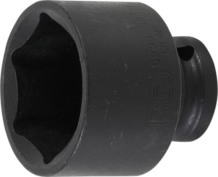 BGS Power Socket Zeskant | Drive Vierkantaandrijving 12,5 mm (1/2") | SW 36 mm (36 mm)