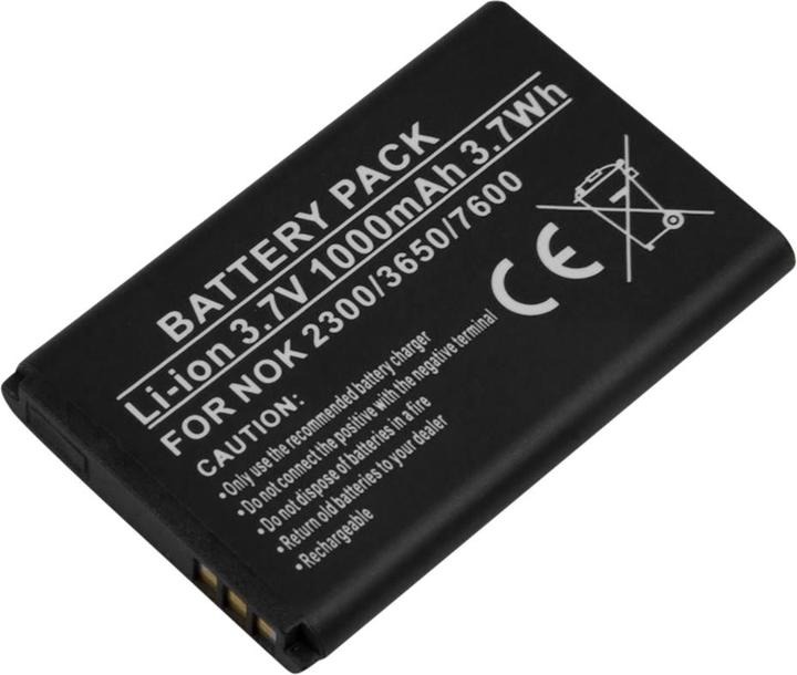 Produktbild Avizar Li-Ion Akku 3.7V 1000mAh Nokia 2300/3650/7600