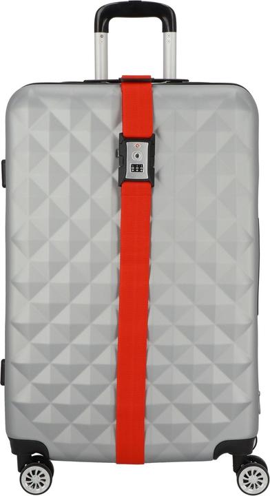 Worldpack Koffergurt mit Zahlenschloss 5 cm (Kofferriemen)