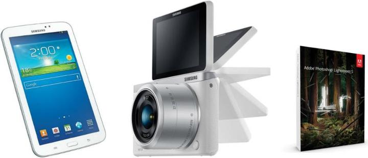Actual product image Samsung NX Mini, 9-27mm Kit incl. Tab 3 (1")