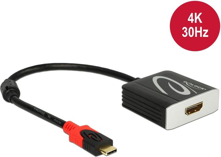 Image du produit Delock Adaptateur de moniteur USB Type-C vers HDMI (HDMI, 20 cm)