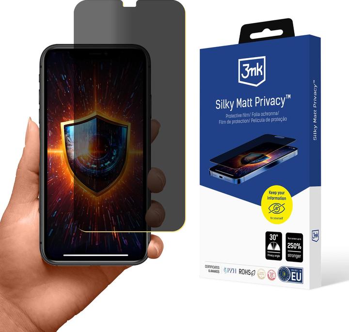 Actual product image 3MK Privacy Film Silky Matt Privacy for Apple iPhone 11