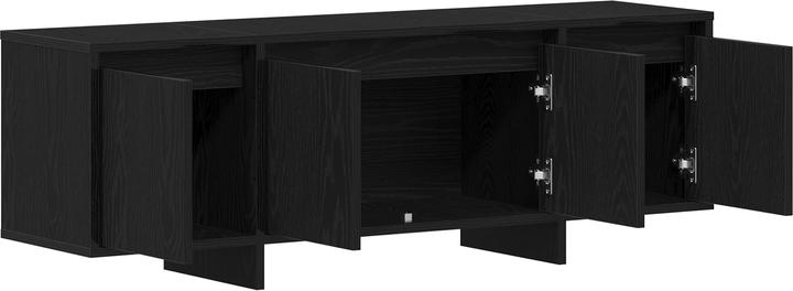 Image du produit VidaXL Meuble TV Chêne noir 120x30x40,5 cm Bois composite (120 x 30 x 40.5 cm)