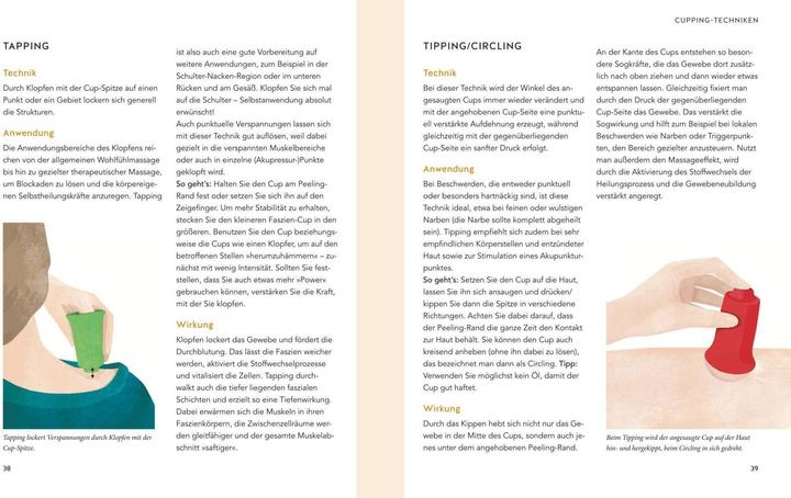 Immagine prodotto Cupping - Die neue Methode zum Lösen der Faszien (Tedesco, Miriam Wessels, Heike Oellerich, 2018)