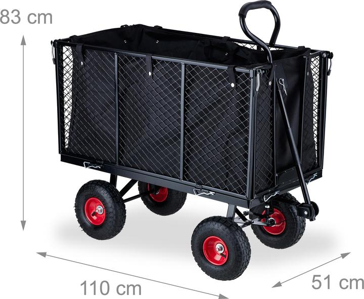 Productafbeelding Relaxdays Handwagen (500 kg)