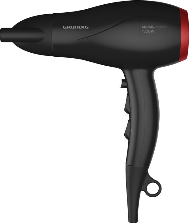 Image du produit Grundig HD 3700 B sèche-cheveux 1800 W, sèche-cheveux, 3 réglages de température et 2 réglages de débit