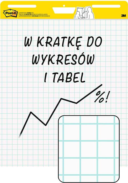 Actual product image Post-it Meeting chart plaid (63.5 x 77.5 cm)