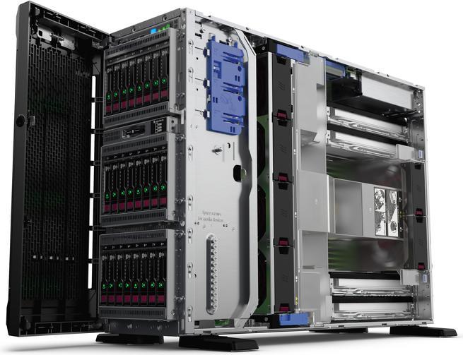 Actual product image HPE ML350 Gen10 Silver 4210, 2.2GHz, 16GB (Intel Xeon Silver 4210, 16 GB, Tower Server)