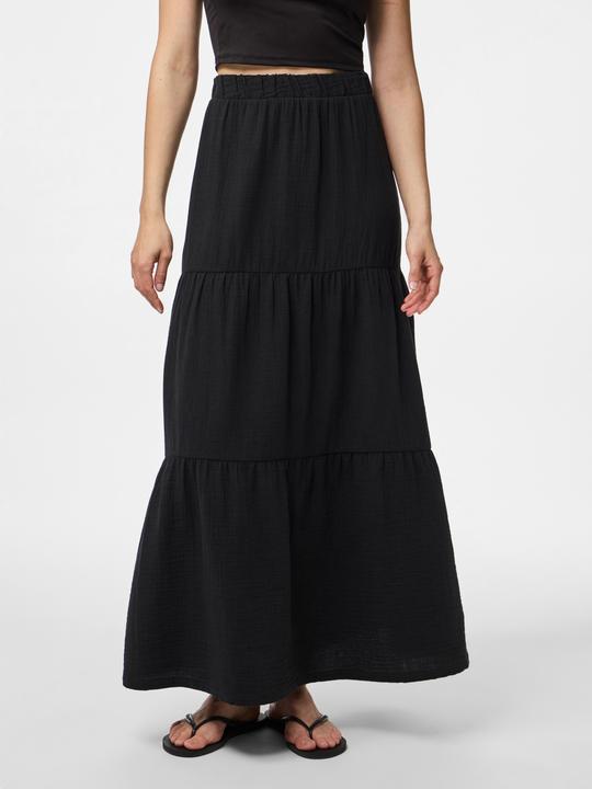 Produktbild Pieces Pcsikka Hw Maxi Skirt Wvn Noos (M)