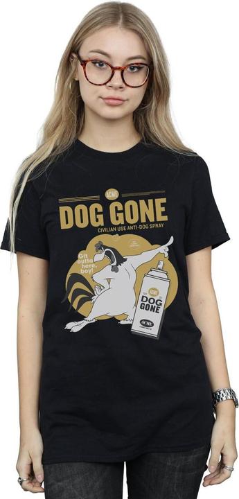 Actual product image Looney Tunes Womens/Ladies Dog Gone Foghorn Leghorn Cotton Boyfriend T-Shirt (L)