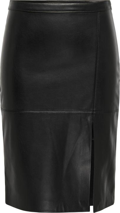 Actual product image Only ONLNEWOLINE faux leather skirt faux leather skirt (XS)