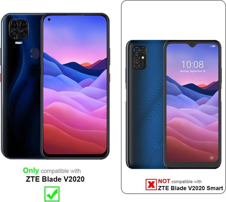 Actual product image Cadorabo Case for ZTE Blade V2020 with belt clip (ZTE Blade V2020 Smart)