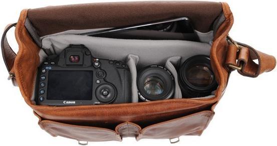 Immagine prodotto ONA Prince Street Leather Tartufo scuro in pelle (Borsa a tracolla per fotocamera)