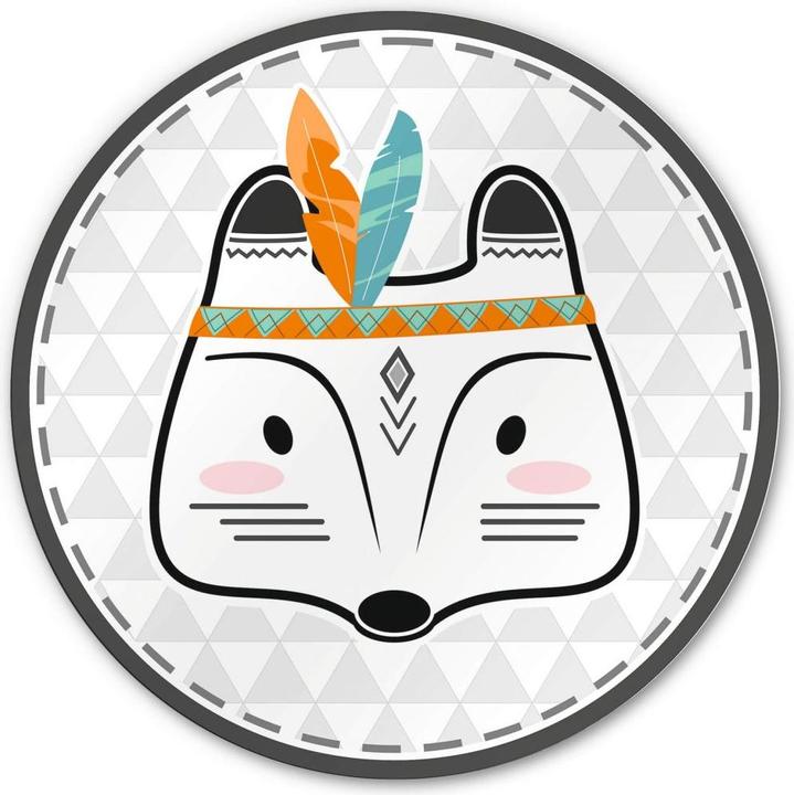 Produktbild Trenddeko Indianer-Fuchs (Ø 30 cm)