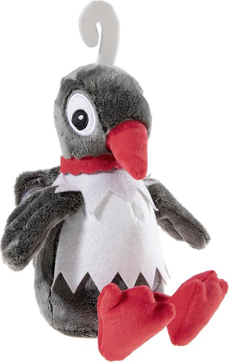 Produktbild Magni Sandmann und Seine Freunde, Frau Elster GRS, Grau/ Rot (13 cm)