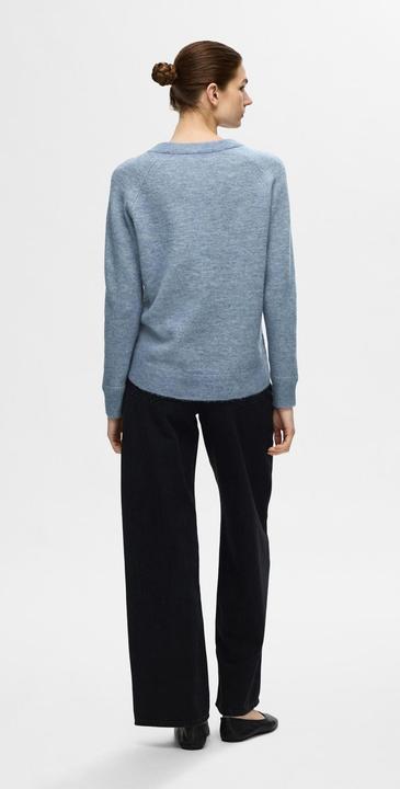Image du produit Selected Femme Pull en maille à manches longues (XS)